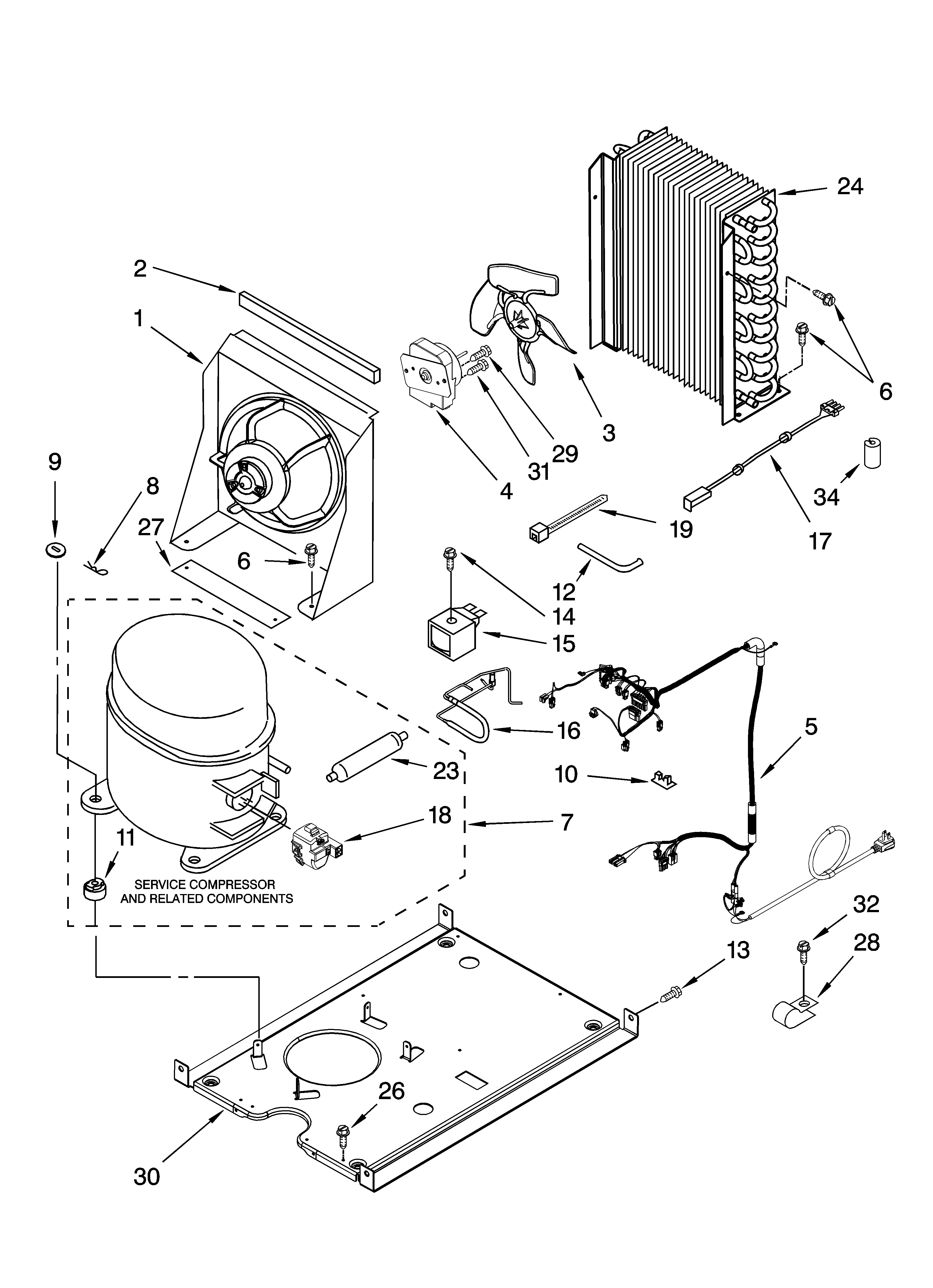 KitchenAid KUIS18NNTS1 unit parts, optional parts diagram