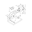 Whirlpool SCS3017RQ03 burner box, gas valves, and switches diagram