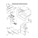 Jenn-Air JBR2286KES12 freezer liner parts diagram