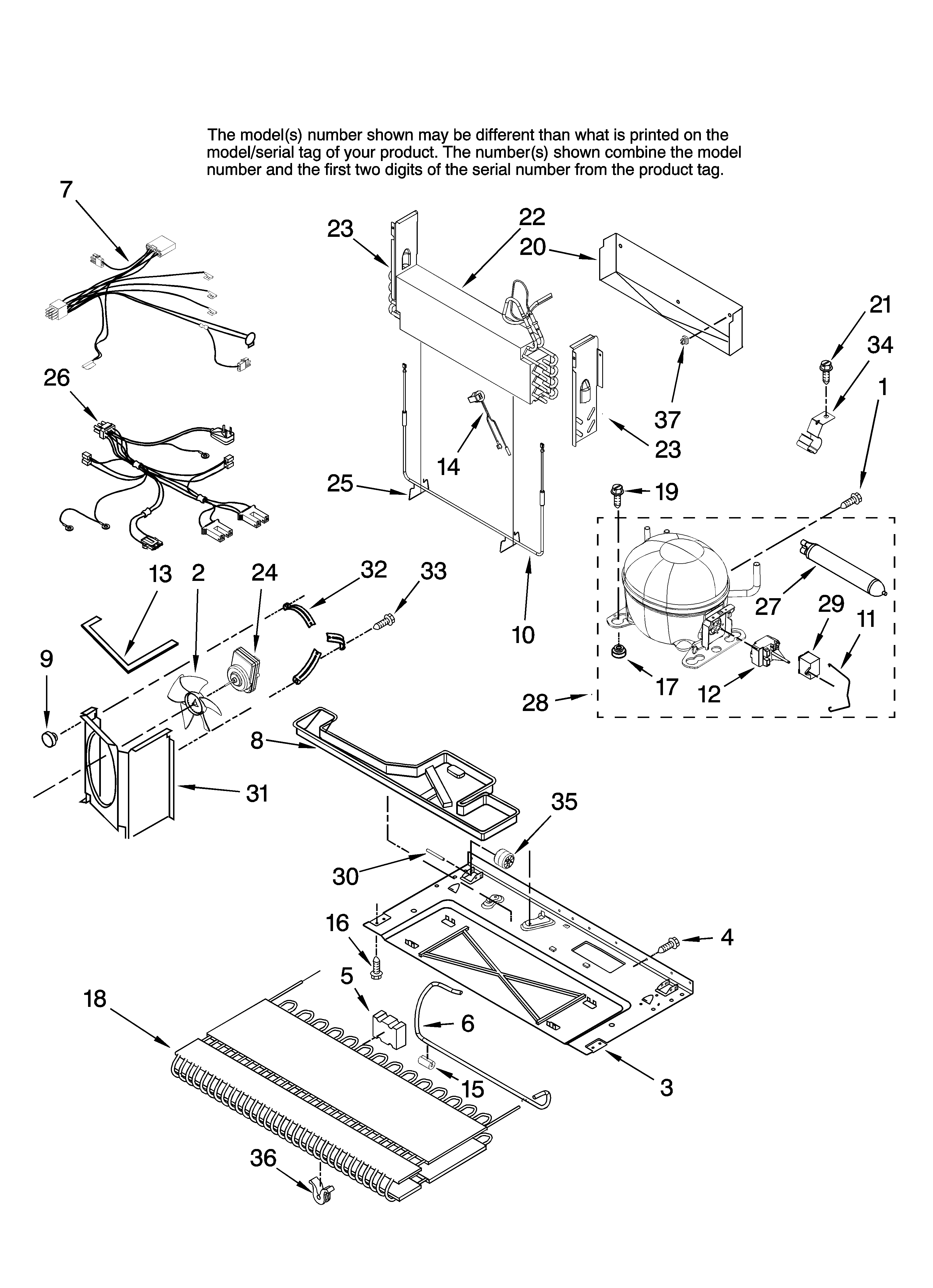 Maytag MBF2255KEB11 unit parts diagram