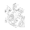 Maytag YMED5840TW0 bulkhead parts, optional parts (not included) diagram
