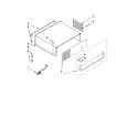 KitchenAid KBLO36FTX02 top grille and unit cover parts diagram