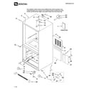 Maytag MBF2256KEW11 cabinet parts diagram