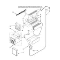Maytag MBF2256KEW11 icemaker parts, optional parts diagram