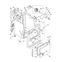 Maytag MED5707TQ1 cabinet parts diagram