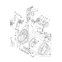Maytag MED5707TQ1 bulkhead parts, optional parts (not included) diagram