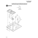 Maytag MGR6775BDQ13 cooktop parts diagram