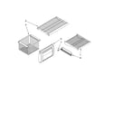 KitchenAid KSSO48QTX00 freezer shelf parts diagram