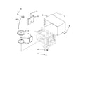 KitchenAid YKCMS1555SS0 oven cavity parts diagram