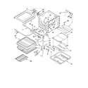 KitchenAid KGSS907SBT00 internal oven parts diagram