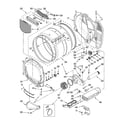 Maytag YMEDZ600TB2 bulkhead parts diagram