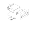 KitchenAid KSSC48QTS00 top grille and unit cover parts diagram