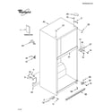 Whirlpool GR2FHMXVB00 cabinet parts diagram