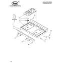 Roper FGP314TQ0 cooktop parts diagram