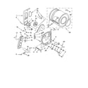 Estate EGD4300VQ0 bulkhead parts, optional parts (not included) diagram