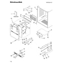 KitchenAid KURS24RSSS01 cabinet parts diagram