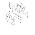 Whirlpool RF110AXSQ2 control panel parts diagram