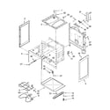 Whirlpool RF110AXSQ2 chassis parts diagram