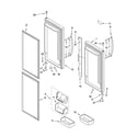 Whirlpool GX5SHDXTB11 refrigerator door parts diagram