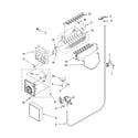 Whirlpool ED5FHEXTQ01 icemaker parts, optional parts (not included) diagram