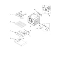 KitchenAid KESS907SSS01 internal oven parts diagram