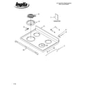 Inglis IRP33803 cooktop parts diagram