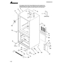 Amana ABB2222FEB1 cabinet parts diagram