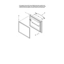 Amana ABB2222FEB1 freezer door parts diagram