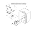 Amana ABB2222FEB1 refrigerator liner parts diagram