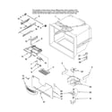 Amana ABB2227DEB14 freezer liner parts diagram