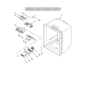 Amana ABB2227DEB14 refrigerator liner parts diagram