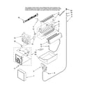 Maytag MBF2562HEB13 icemaker parts, optional parts diagram
