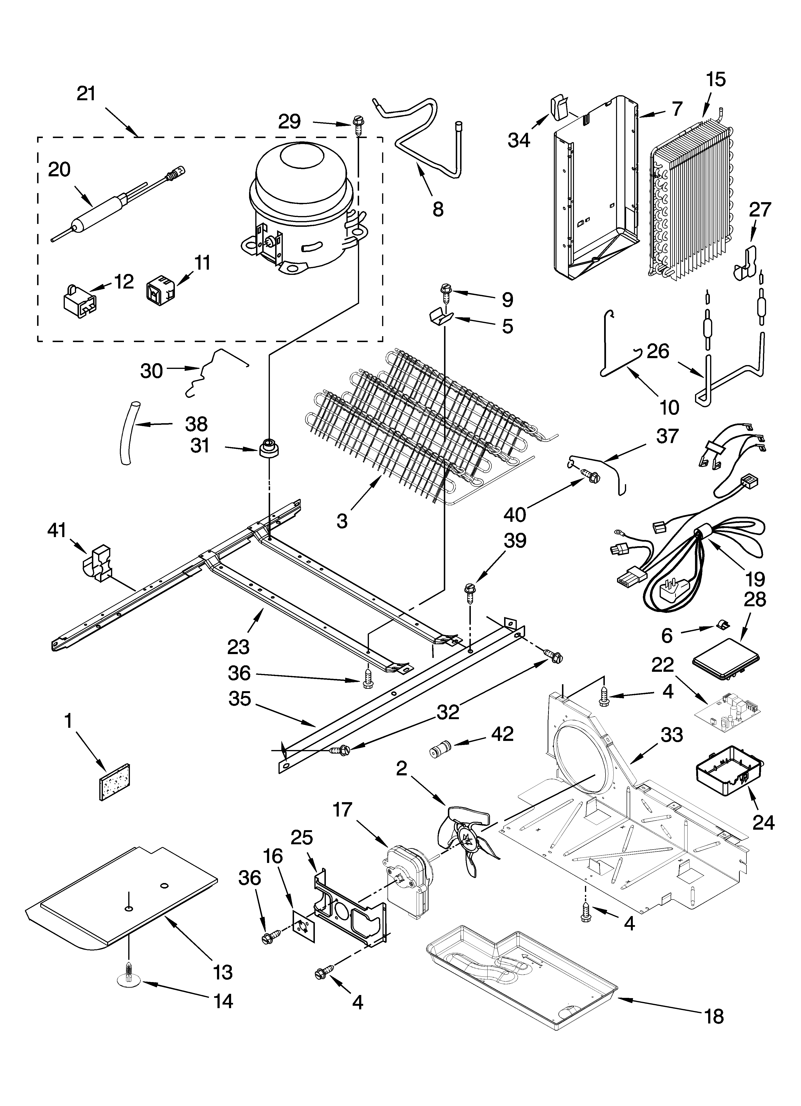 Whirlpool 7GS2SHEXPQ04 unit parts diagram