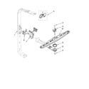Whirlpool DU1055XTST3 upper wash and rinse parts diagram