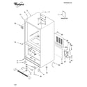 Whirlpool GB9SHDXPB02 cabinet parts diagram