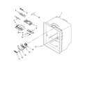 Whirlpool GB9SHDXPB02 refrigerator liner parts diagram