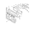 Whirlpool GR773LXSQ2 control panel parts diagram