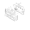 Whirlpool RF264LXSB2 control panel parts diagram