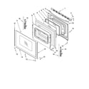 Whirlpool WERP4101SS3 door parts, optional parts diagram
