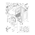 Whirlpool WGD9400SU1 cabinet parts diagram