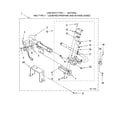 Whirlpool WGD9400SU1 8576353 burner assembly diagram