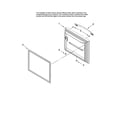 Amana ADD1927DEB14 freezer door parts diagram