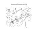 Amana ADD1927DEB14 icemaker parts, optional parts (not included) diagram