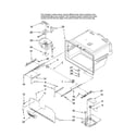 Maytag MFI2569VEB0 freezer liner parts diagram