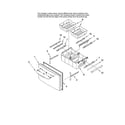 Maytag MFI2569VEB0 freezer door parts diagram