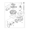 KitchenAid KUDK03CTSS3 pump and motor parts diagram