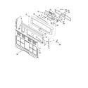 Whirlpool GR673LXSB2 control panel parts diagram