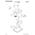KitchenAid KECC056RBL03 cooktop parts, optional parts (not included) diagram