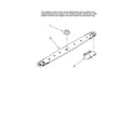 Maytag MDBH985AWW10 lower washarm parts diagram