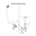 Maytag MDBH985AWW10 fill and overfill parts diagram